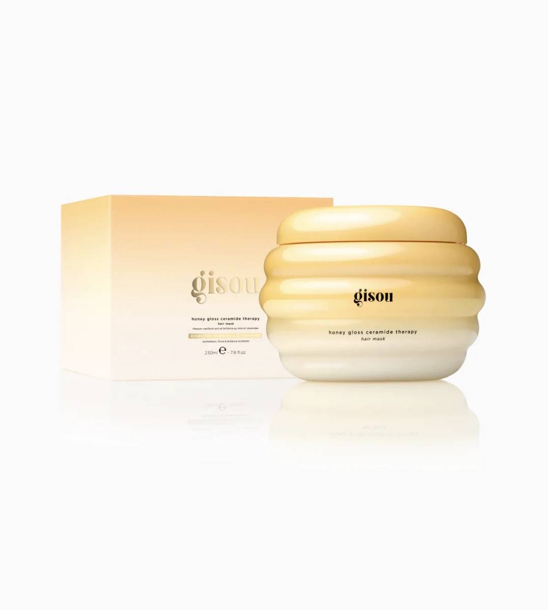 Маска для волосся інтенсивно відновлююча Gisou Honey Gloss Ceramide Therapy Hair Mask 75мл