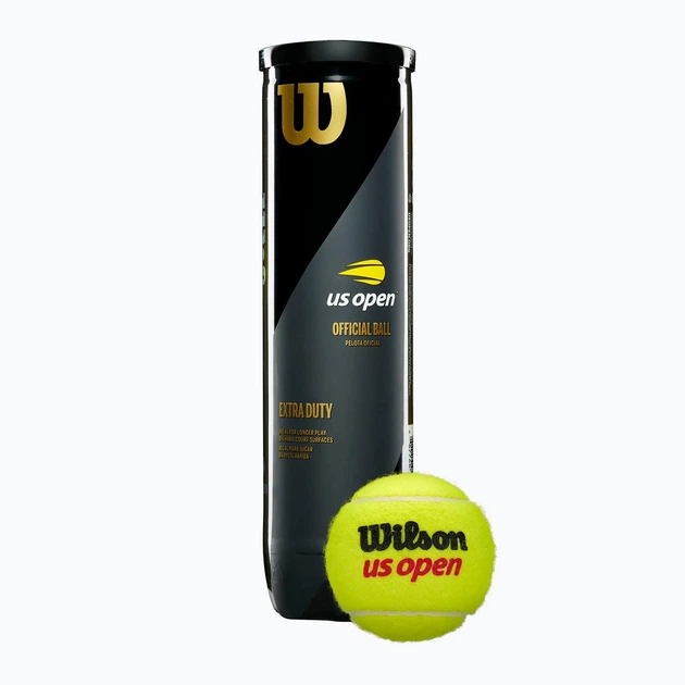 Мʼячі для тенісу Wilson US Open 4-ball