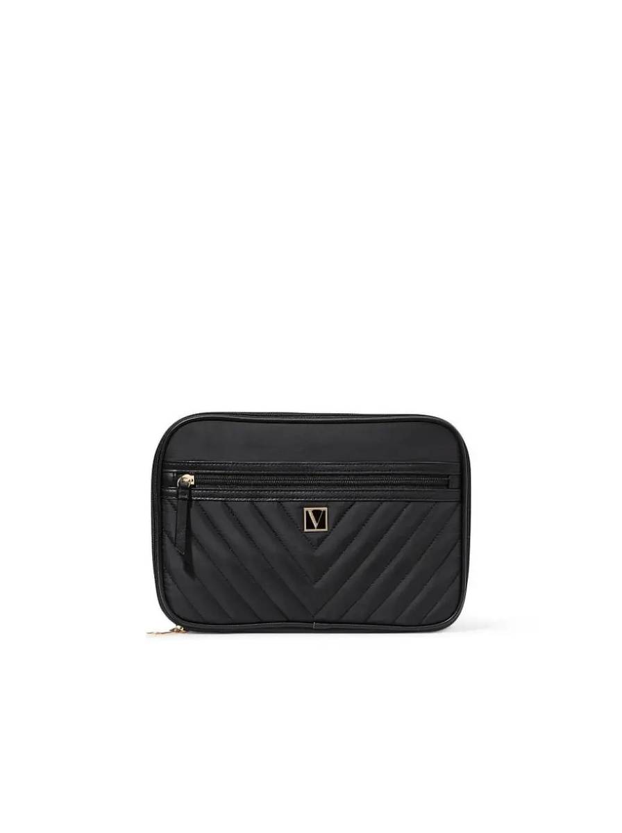 Victoria's Secret Косметичка-Чохол для планшета The Laptop Sleeve Black Чорний з V-логотипом