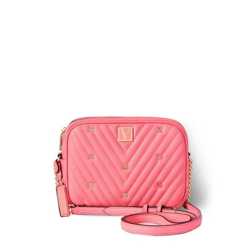 Victoria's Secret Сумка The Victoria Top-Zip Crossbody Hop Peony