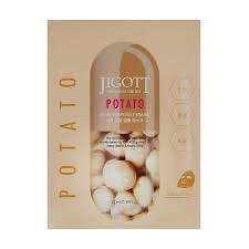 Ампульна тканинна маска для обличчя Jigott Potato Real Ampoule Mask Картопля, 27 мл