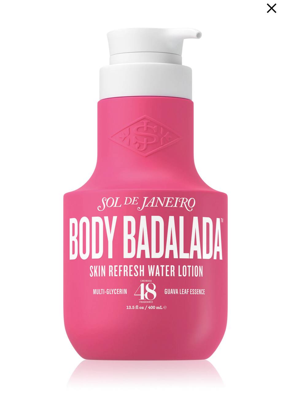 Лосьйон для тіла рожевий Sol de Janeiro - Body Badalada Skin Refresh Water Lotion 400ml