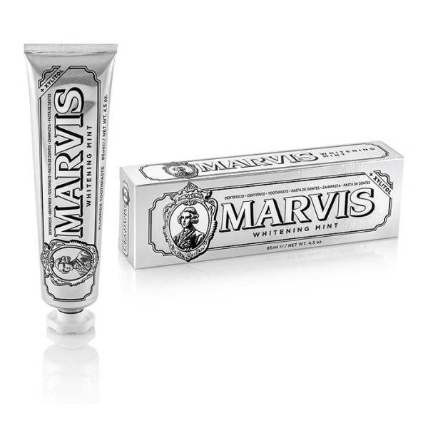 Відбілювальна зубна паста з ксилітолом Marvis Whitening Mint + Xylitol, 85мл