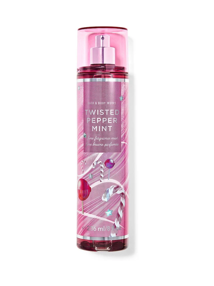 ПАРФУМОВАНИЙ СПРЕЙ ДЛЯ ТІЛА Twisted Peppermint BATH AND BODY WORKS 236ml