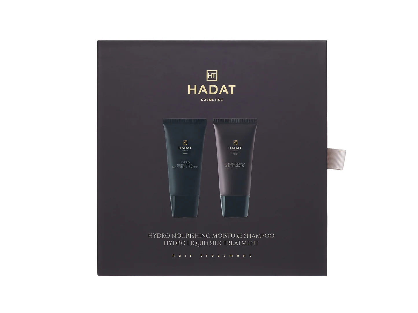 Hadat Подарунковий набір для зволоження волосся Hydro Nourishing Moisture Shampoo + Hydro Liquid Silk Treatment 70ml