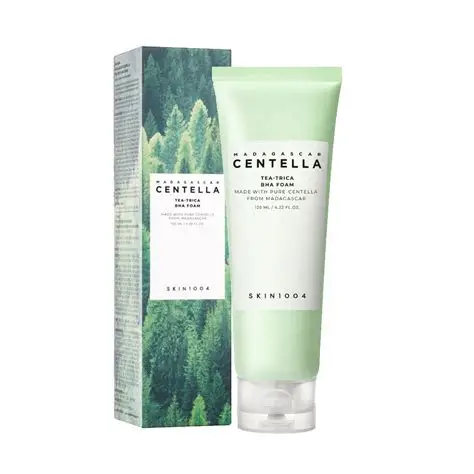Очищувальна пінка SKIN1004 Madagascar Centella Tea-Trica Bha Foam 125ml
