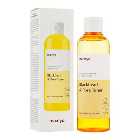Очищувальний тонік проти чорних цяток з ВНА-кислотою Manyo Blackhead & Pore Toner 210мл