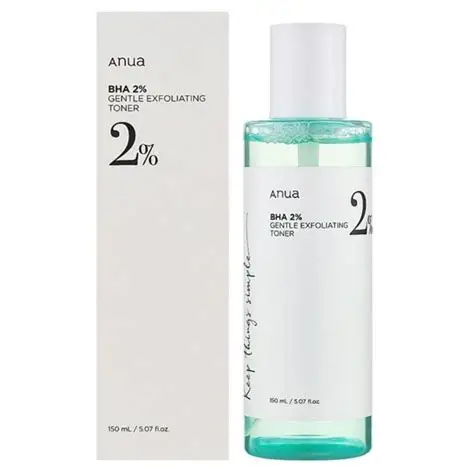 Ніжний відлущувальний тонік Anua BHA 2% Gentle Exfoliating Toner 150 ml