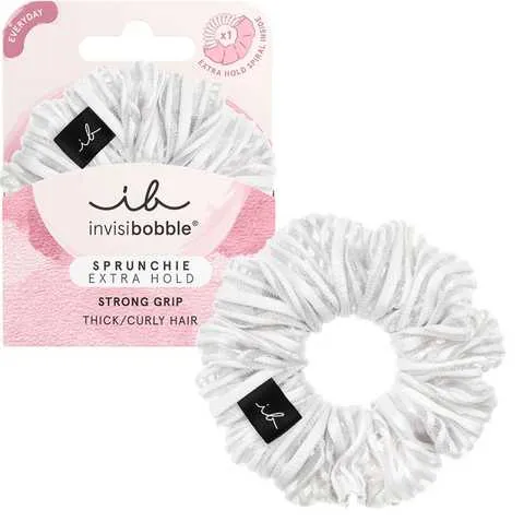 Invisibobble Резинка-браслет для волосся SPRUNCHIE Pure White EXTRA HOLD