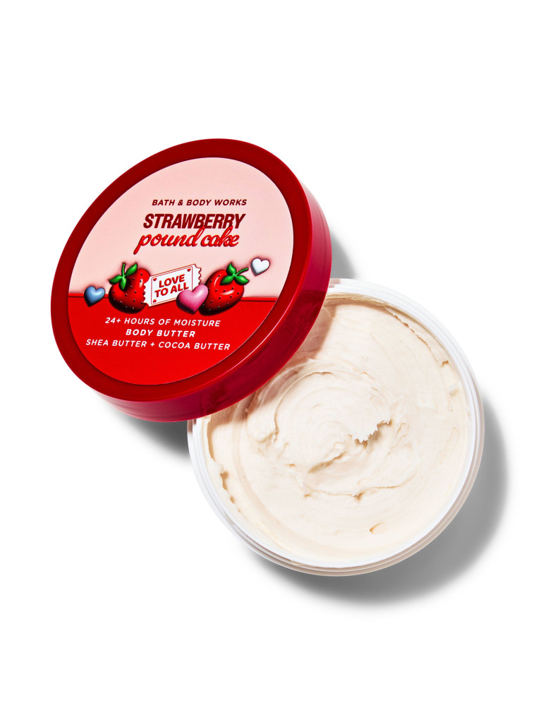 Баттер для тіла Bath and body works - Strawberry Pound Cake 185ml
