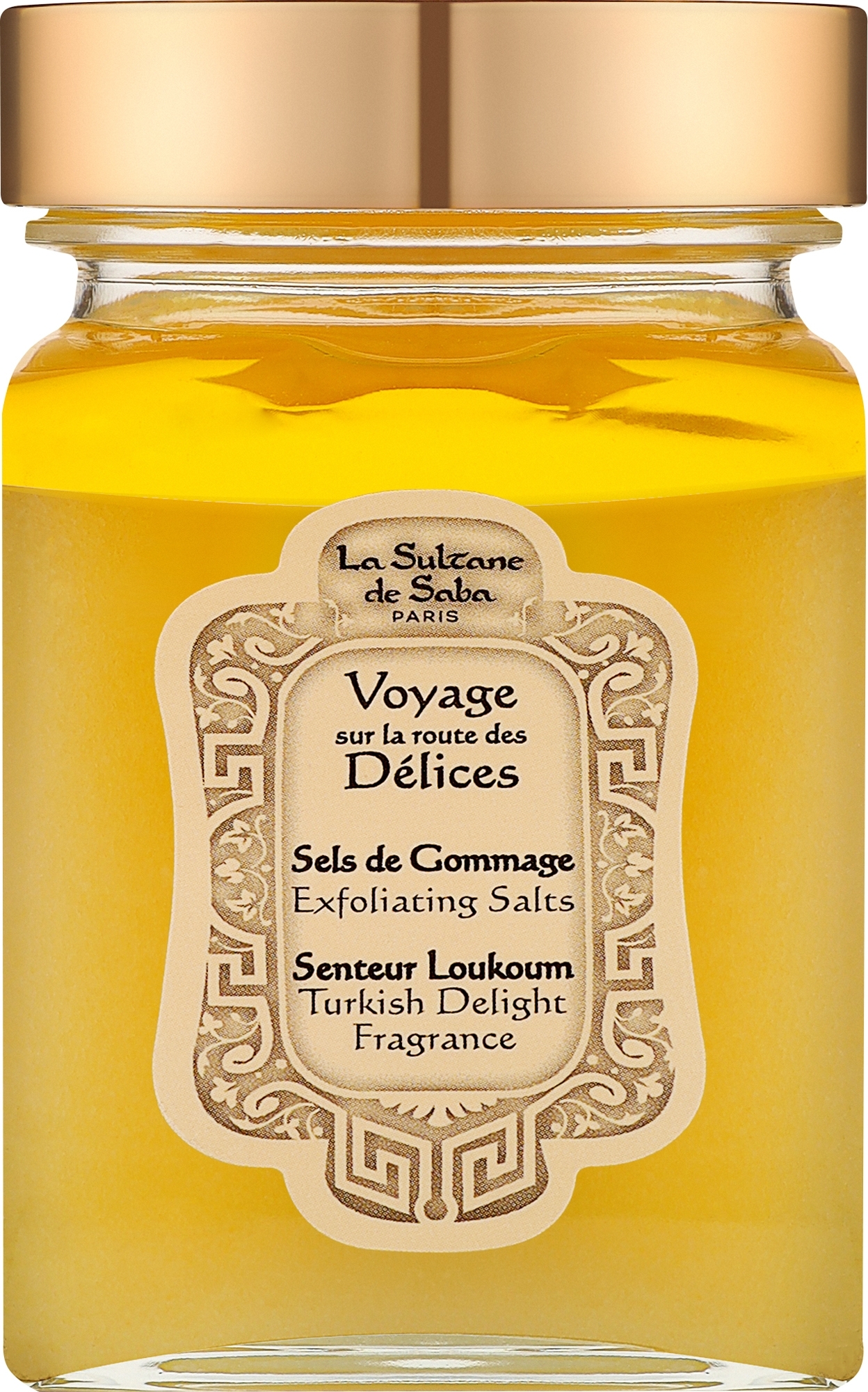 Скраб сольовий для тіла La Sultane De Saba - DELICES Exfoliating Salts (Loukoum Turkish) 300ml