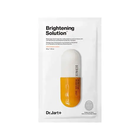Детокс-маска "Капсула Краси" Dr. Jart+ Dermask Brightening Solution Ultra-Fine Microfiber Face Sheet Mask