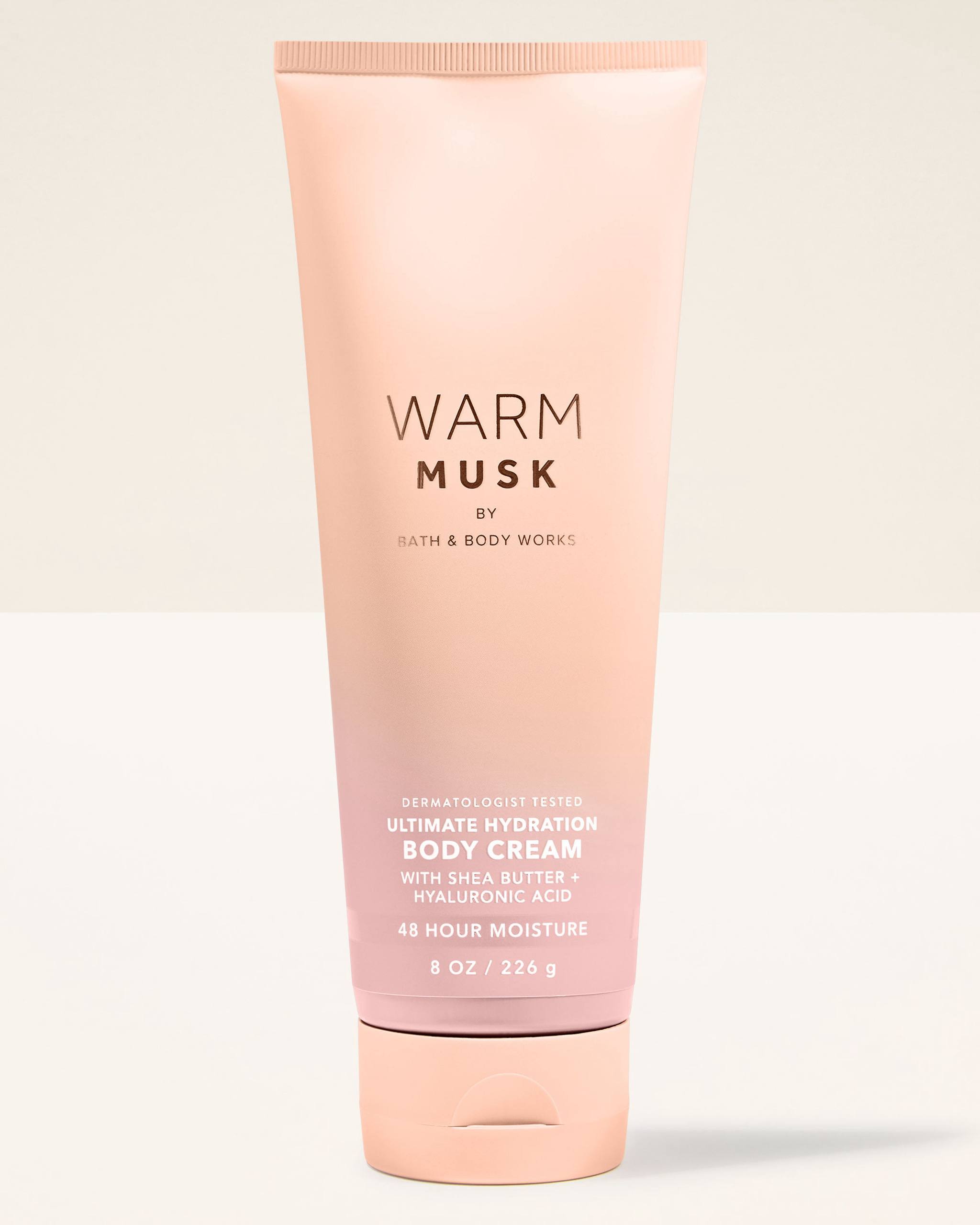 Крем для тіла Bath and body works - Warm Musk 226ml