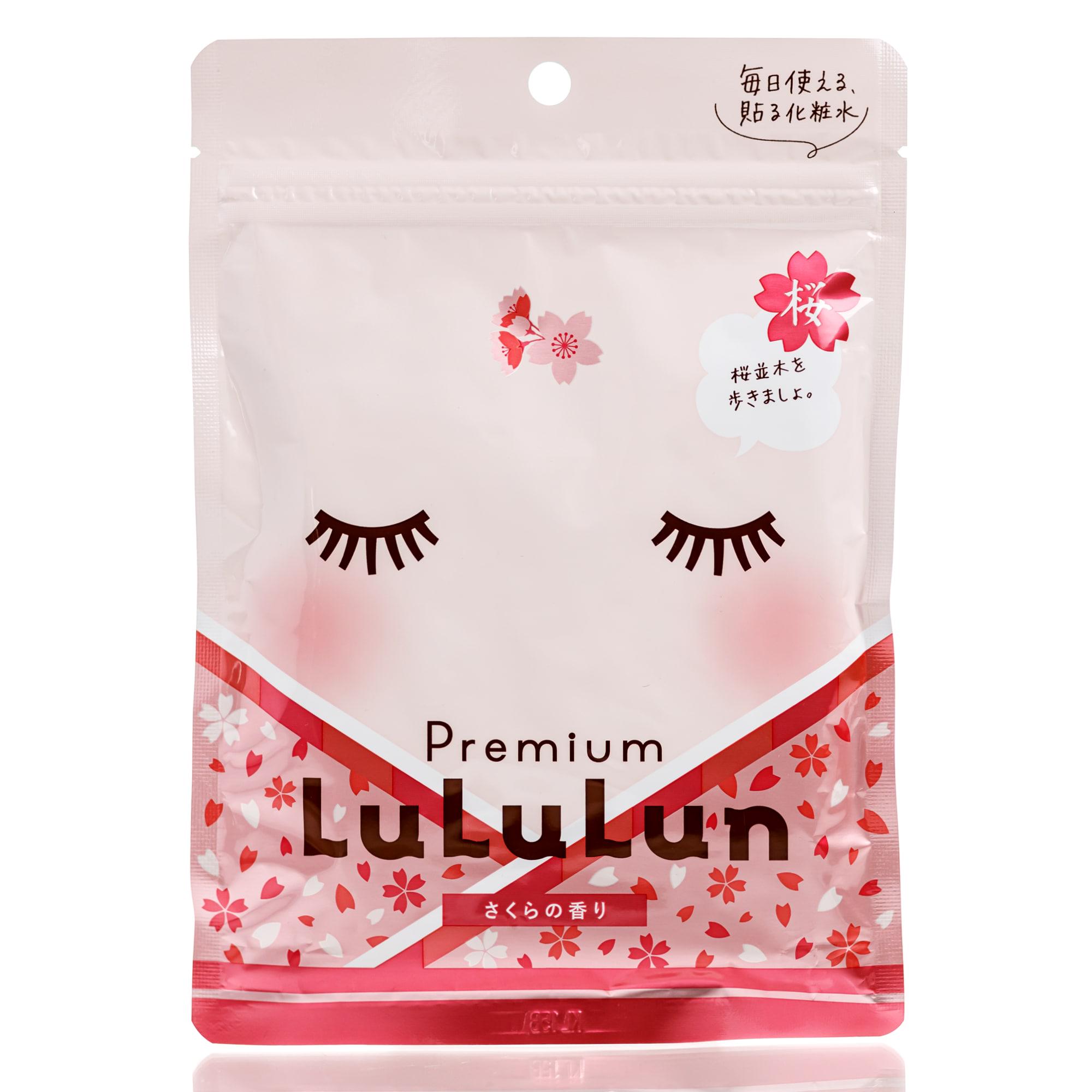 LuLuLun Зволожуюча маска для обличчя із сакурою - Premium Sakura Face Masks