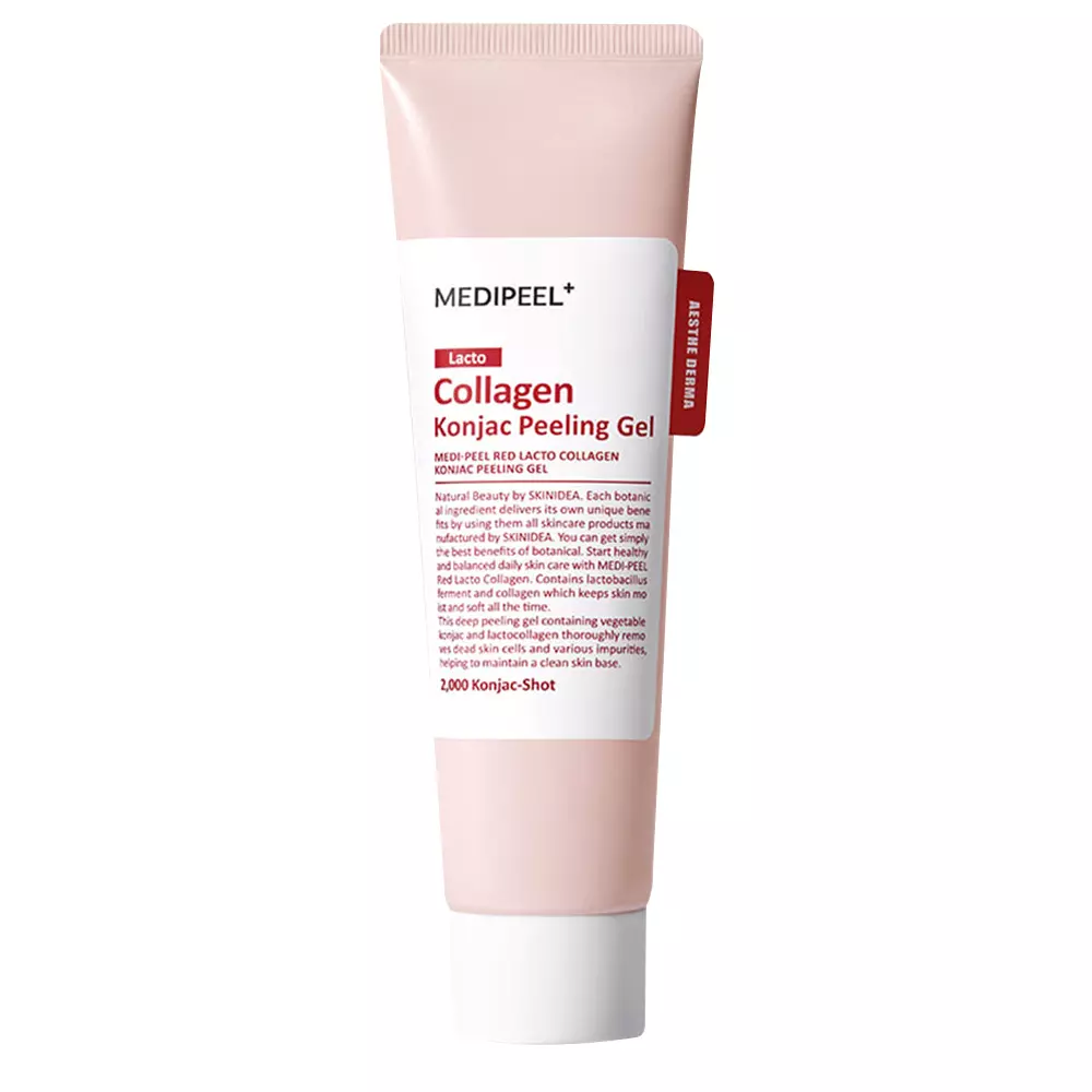 Medi Peel Red Lacto Collagen Konjac peeling gel пілінг для обличчя, 95мл