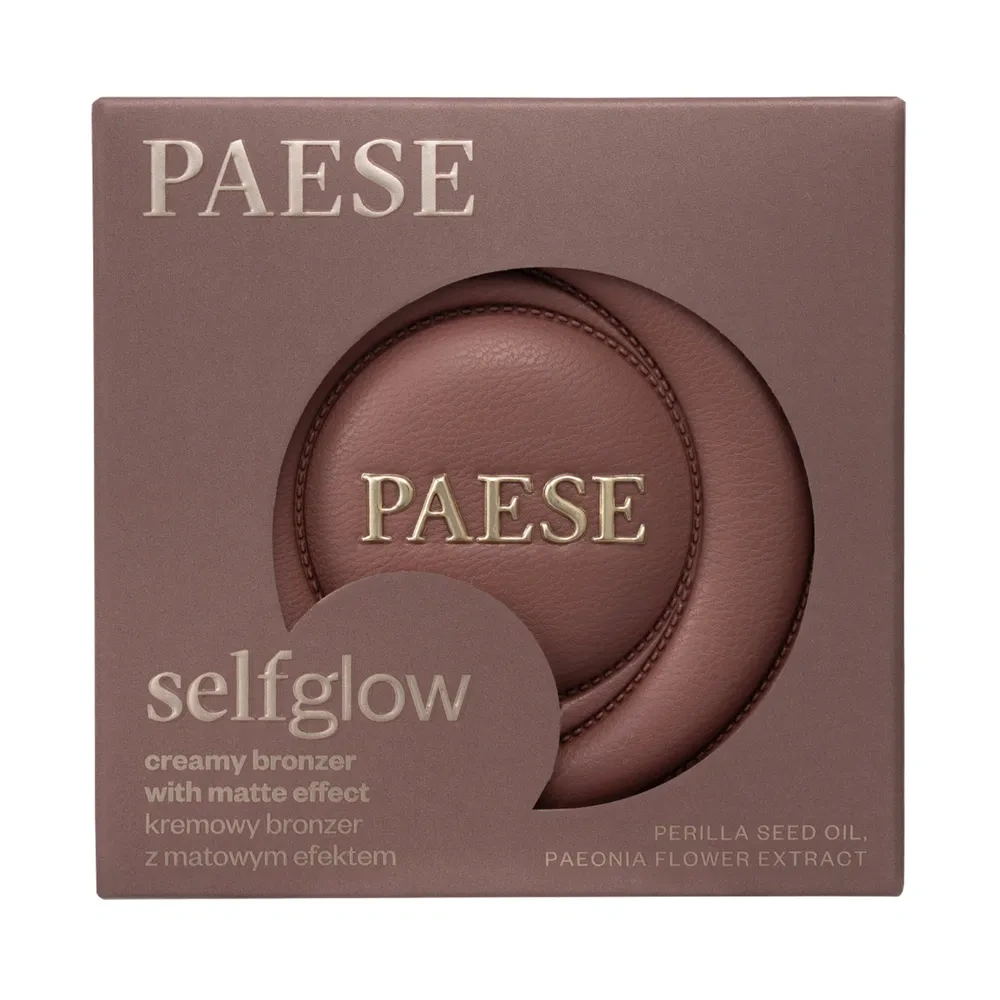 Paese SelfGlow кремовий бронзер з матовим ефектом 01 Velvet Tan 8г