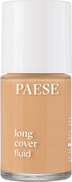 PAESE Тональний крем флюїд Long Cover Fluid 02 Natural 30 мл
