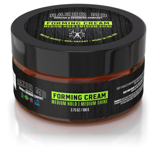RAZOR MD Крем для волосся формуючий Hair Forming Cream, medium hold medium shine, 110 ml