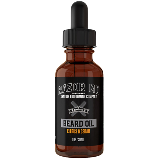 RAZOR MD Олія для бороди цитрус та кедр Beard Oil Citrus & Cedar, 30 ml