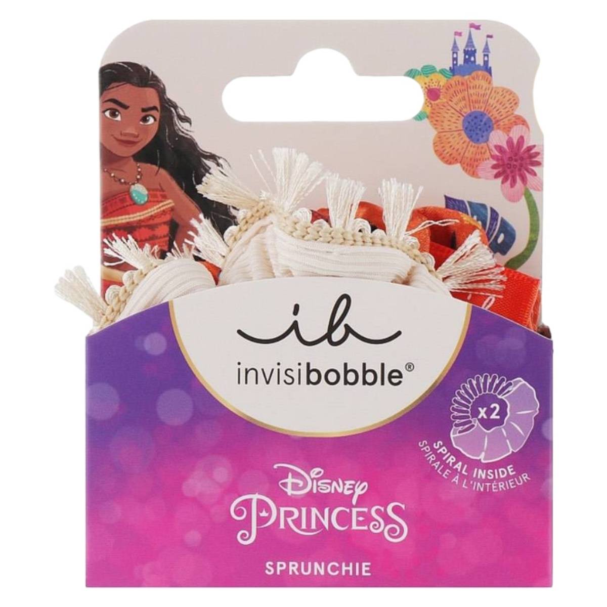 Набір резинок-браслетів для волосся, Invisibobble Sprunchie Kids Disney Moana 2шт