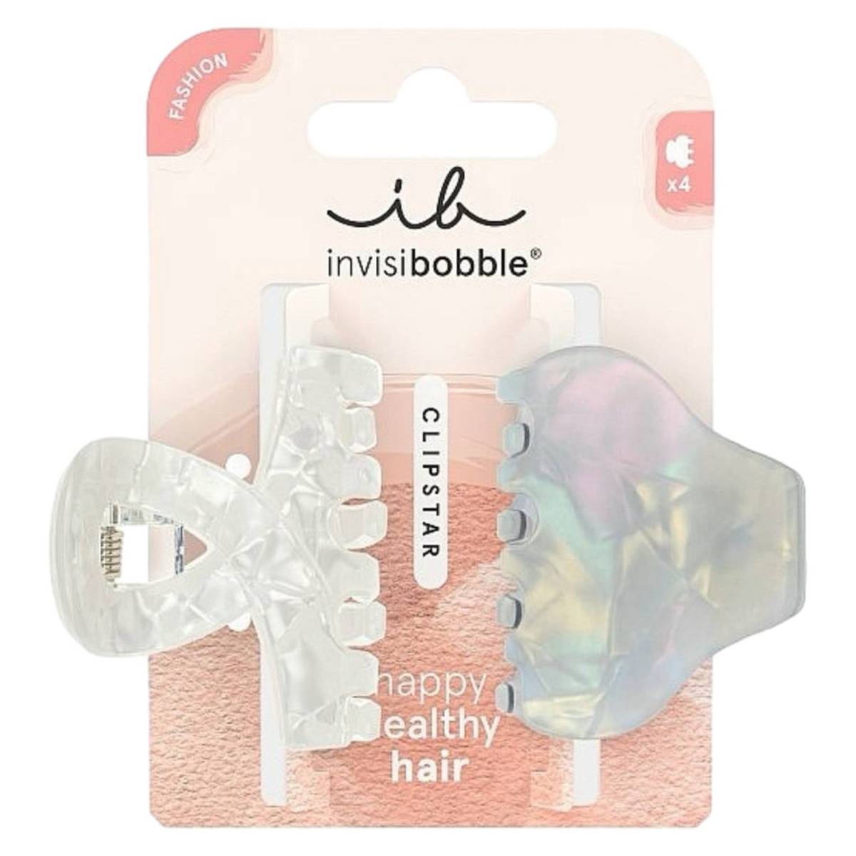 Заколка для волосся Invisibobble Clipstar M Pearly Frost