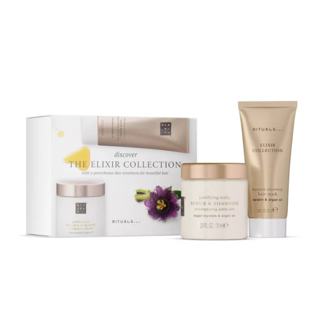 Подарунковий набір Rituals - The Elixir Collection Set (шампунь + маска)