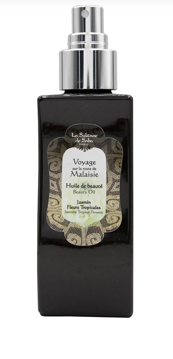 Олія для тіла та волосся La Sultane de Saba - MALAISIE Beauty Oil (Jasmine and Tropical Flowers) 100ml