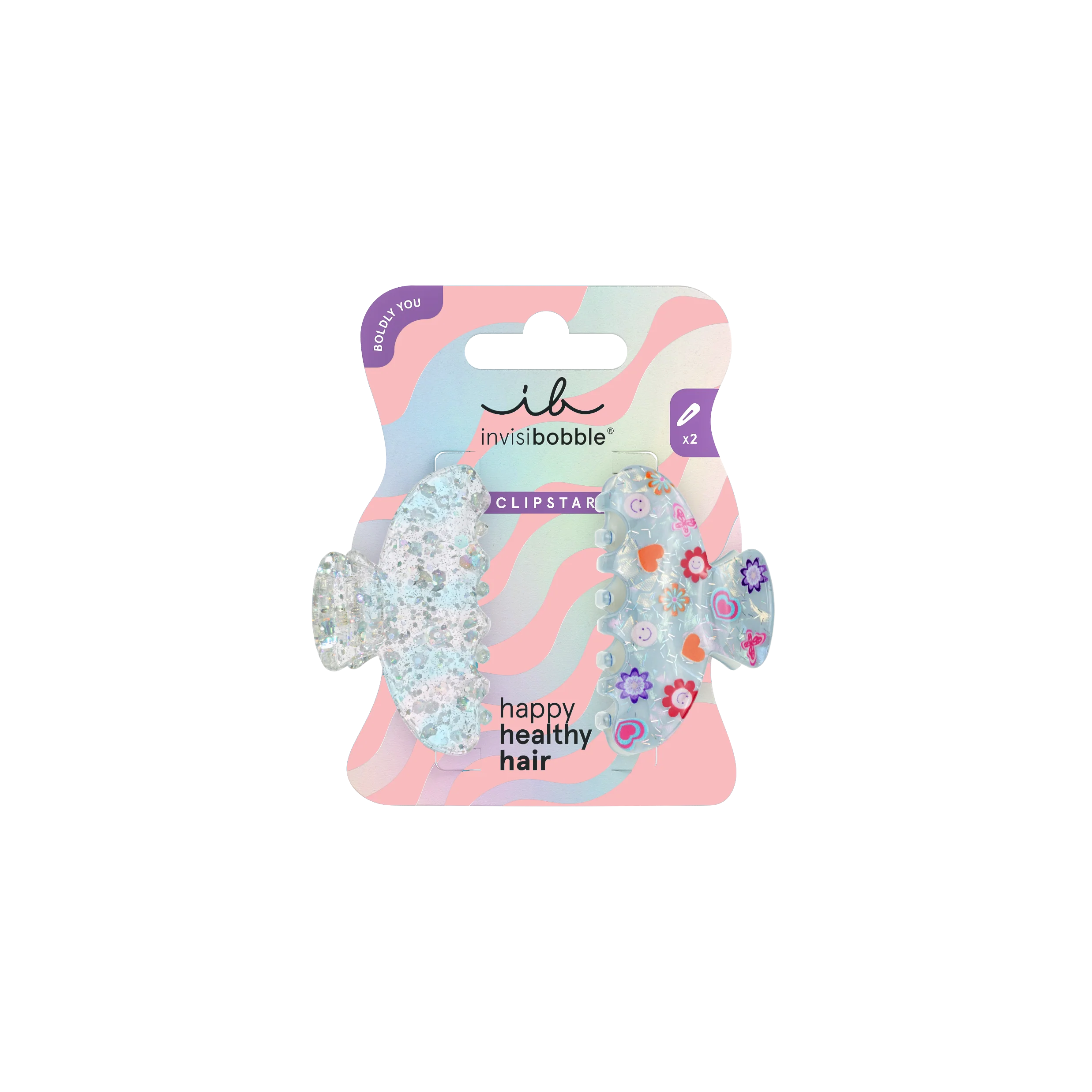 Заколка для волосся invisibobble CLIPSTAR Cosmic Glow