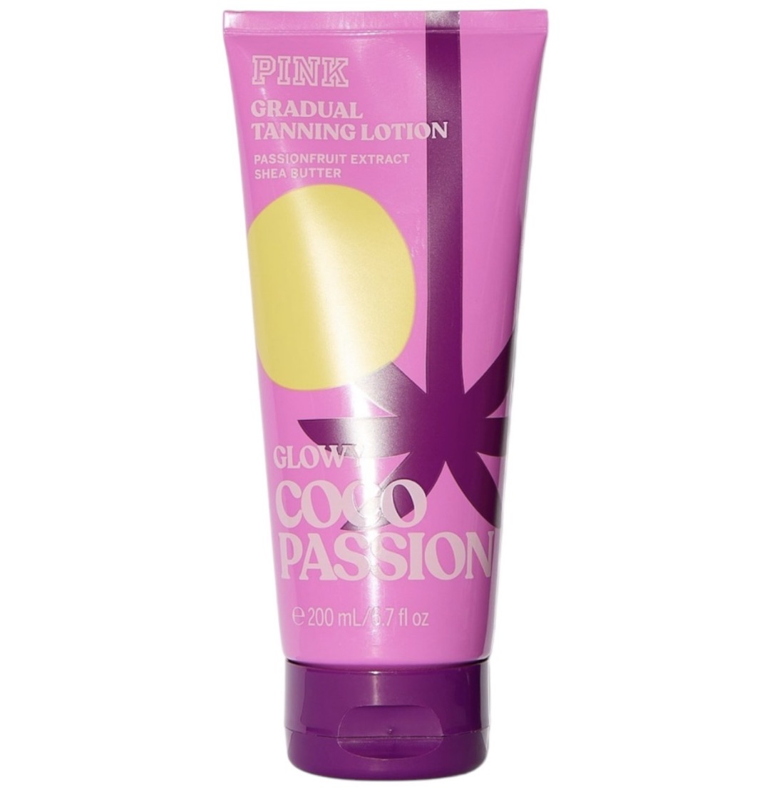 Лосьйон для тіла з ефектом автозасмаги Victoria`s Secret Pink Glowy Coco Passion