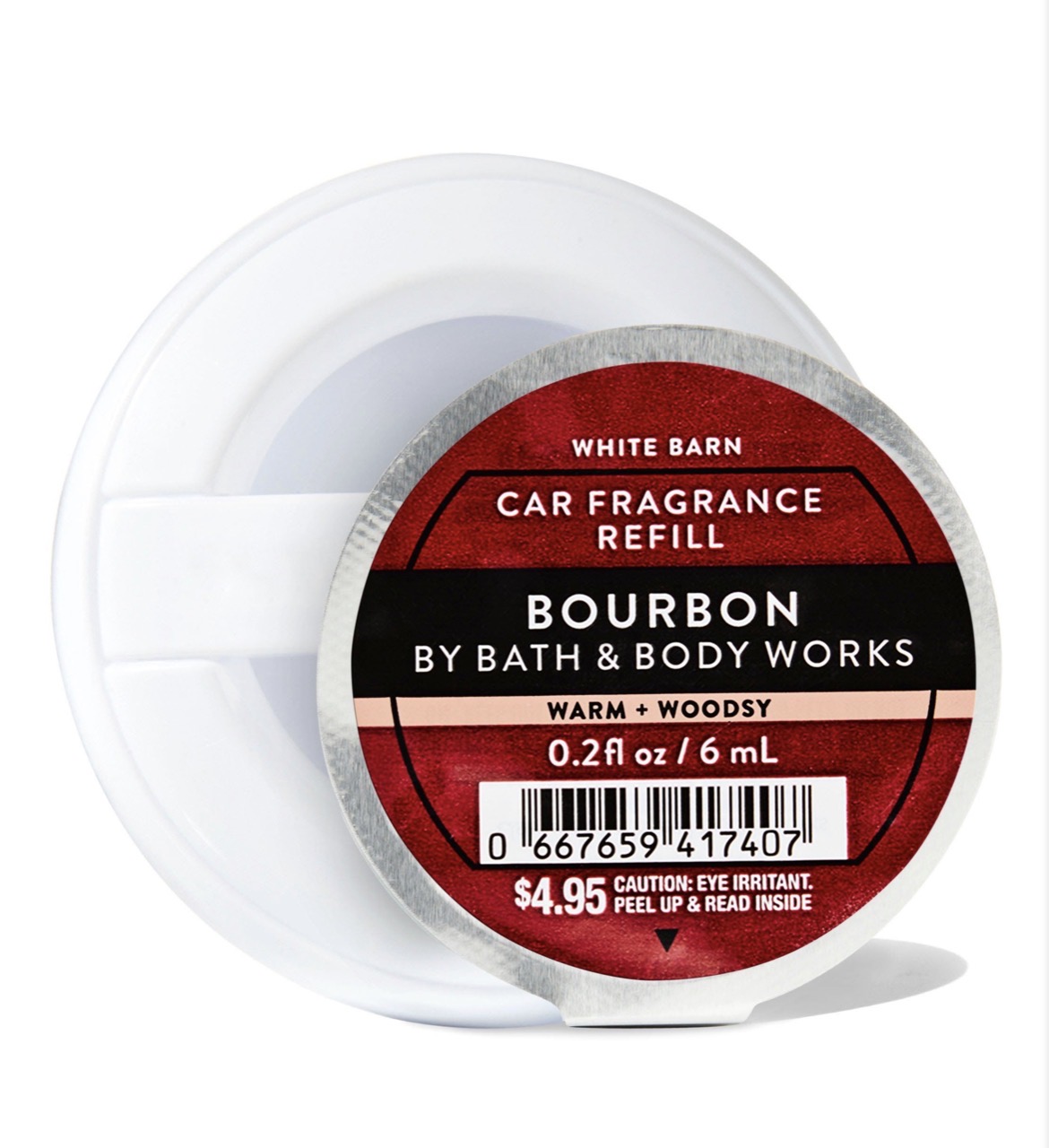 Ароматизатор для авто Bath and Body Works Bourbon Refill, 6ml