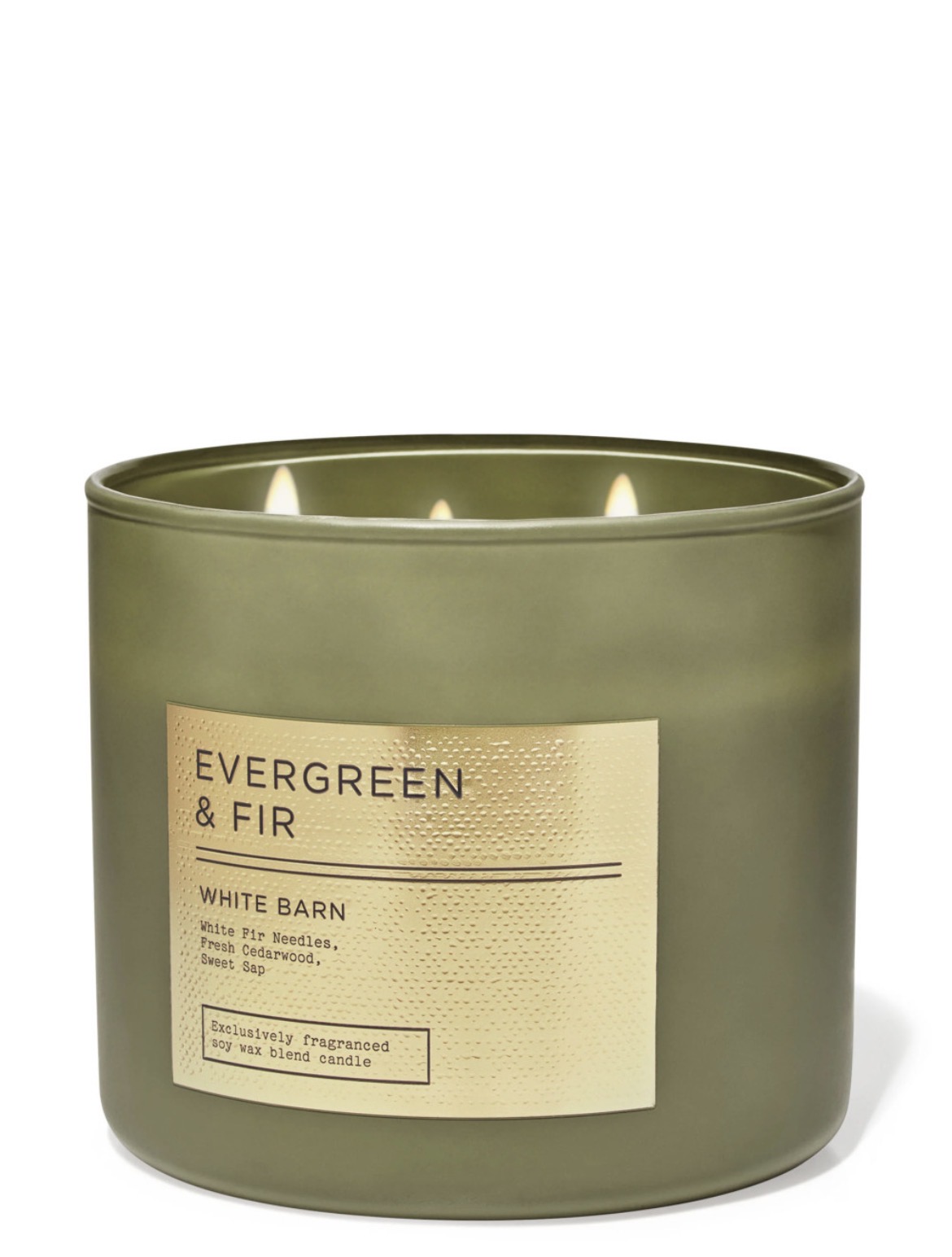 Ароматизована свічка Bath&Body Works - Evergreen & Fir 411g