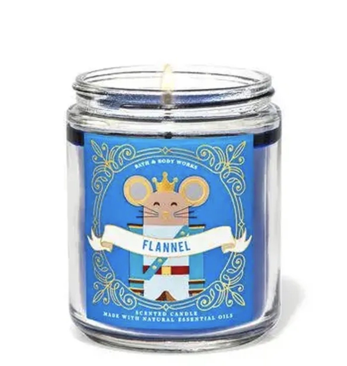 Ароматизована свічка середня BATH & BODY WORKS - Flannel 198g