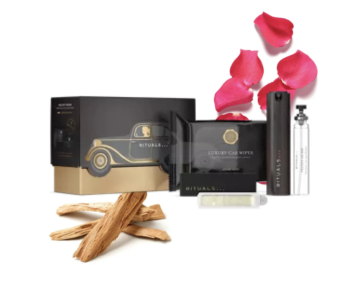 Подарунковий автомобільний набір вельвет уд The Ritual Private Collection Car Gift Set VELVET OUDH