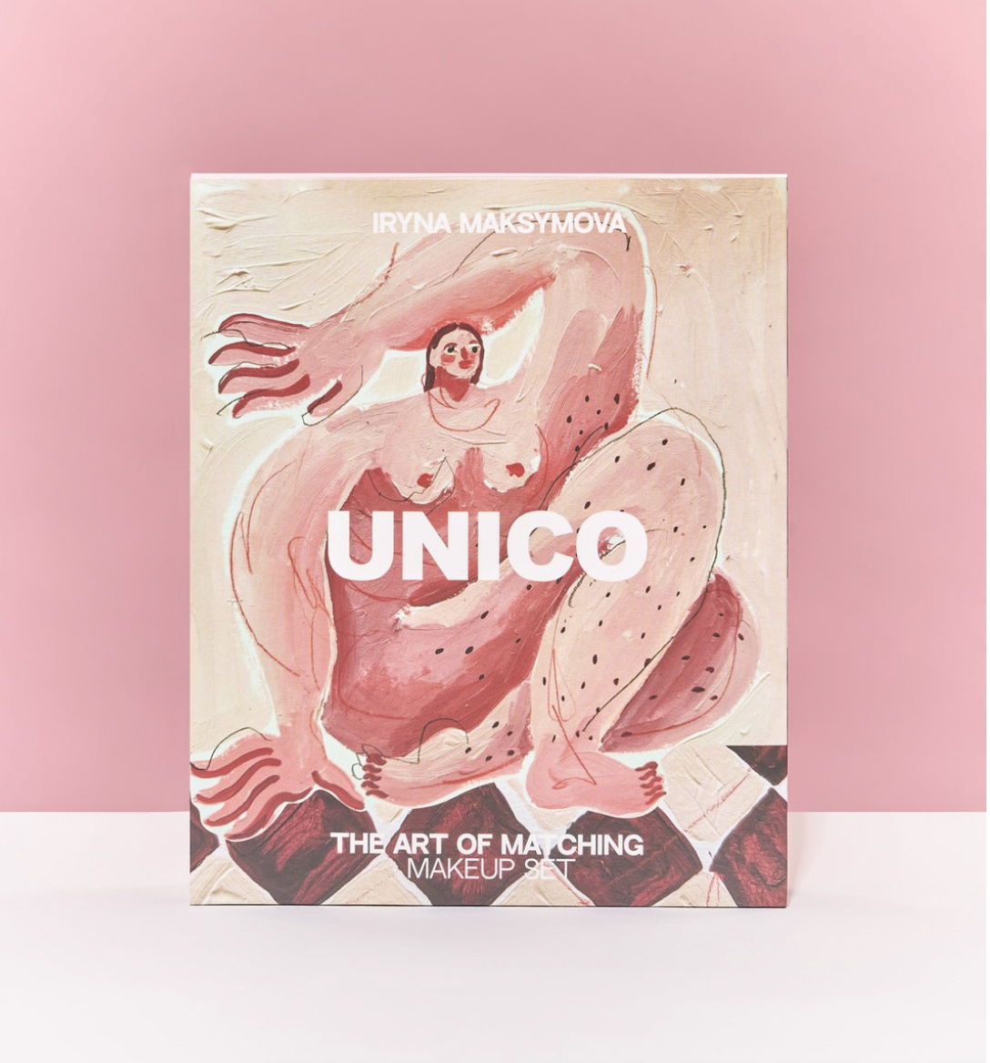 Тріо набір Unico All-In Beauty Trio (Мультитаскер Glam + олівець Diva + блиск Flirt)