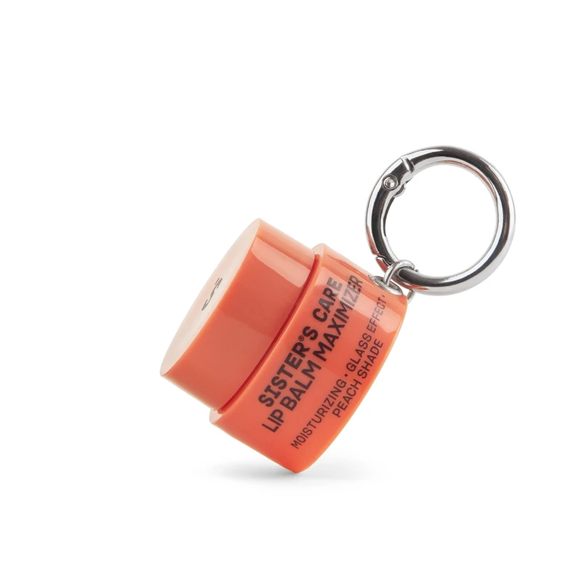 Бальзам для губ Sister's Aroma Lip Balm Maximizer Peach Color з брелком 4g