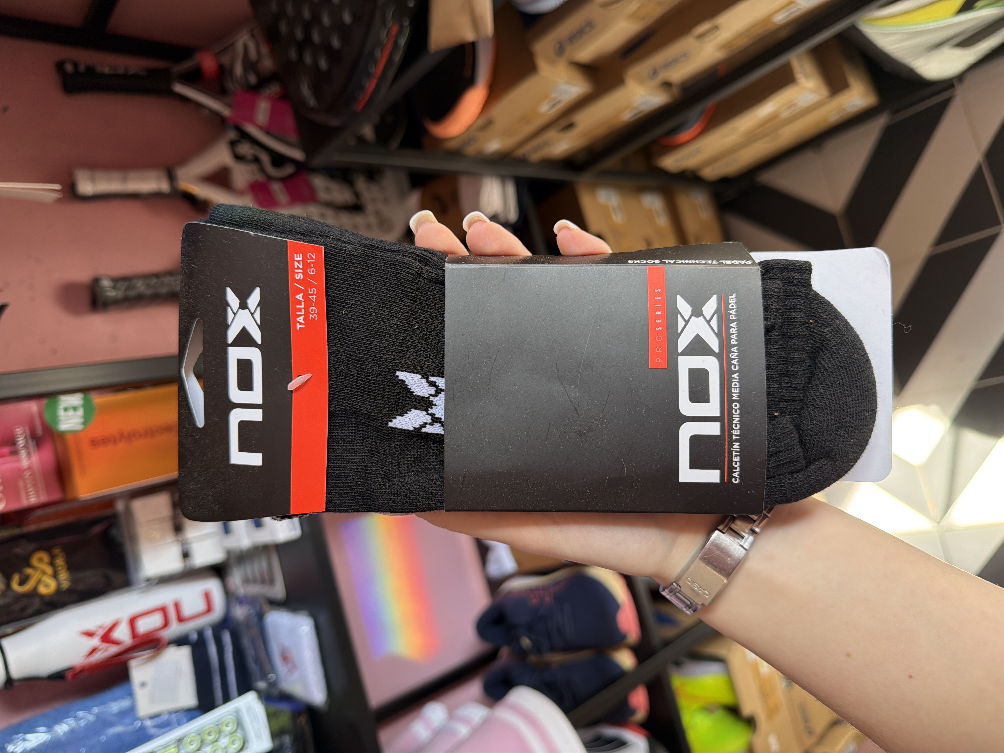 Шкарпетки Nox чорні 39-45