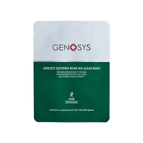 Заспокійлива маска з морськими водоростями GENOSYS Soothing Bomb Sea Algae Mask