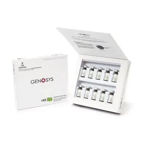 Зволожуюча cироватка для обличчя GENOSYS Hes10*2ml