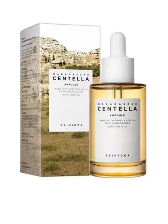 Зволожуюча ампула-сироватка з екстрактом центели SKIN1004 Madagascar Centella Ampoule 55ml