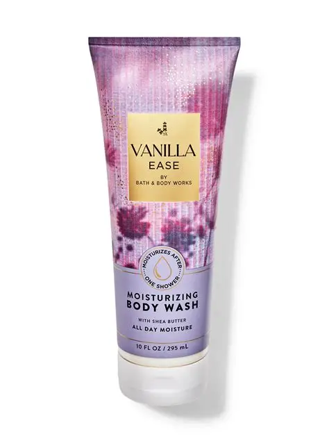 Кремовий гель для душу Bath and Body Works Moisturizing wash Vanilla Ease 295ml