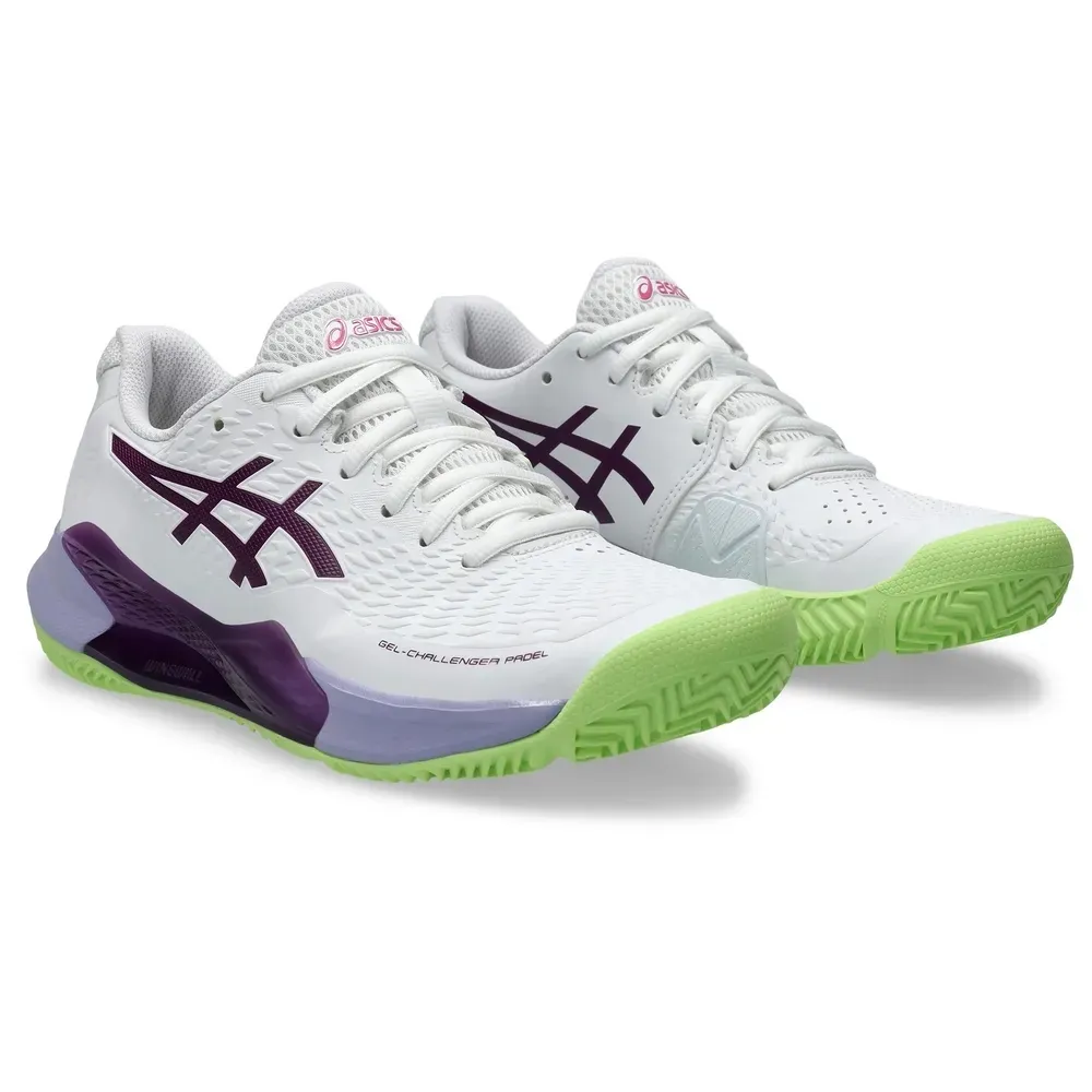 Кросівки жіночі ASICS Gel-challenger 14 padel white/deep mauve US 10
