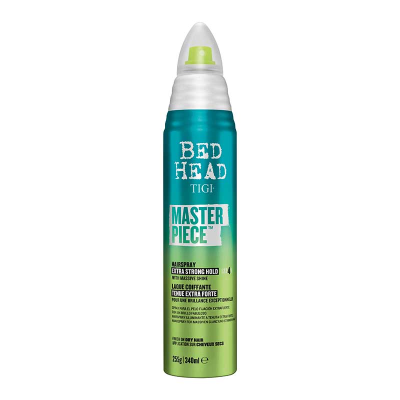 Лак для волосся Tigi Bed Head Masterpiece Hairspray Extra Strong Hold Level 4 з блиском 340 мл