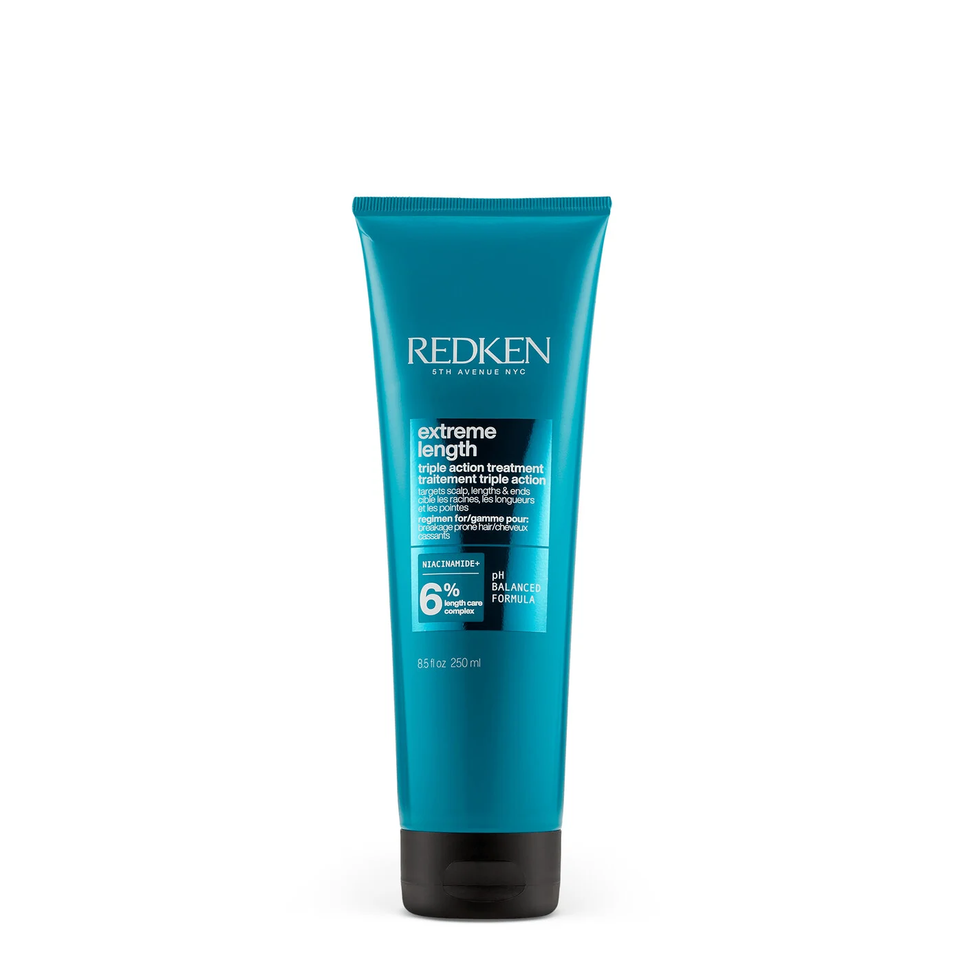 Маска потрійної дії для зміцнення довгого волосся Redken Extreme Length triple action Treatment 250ml