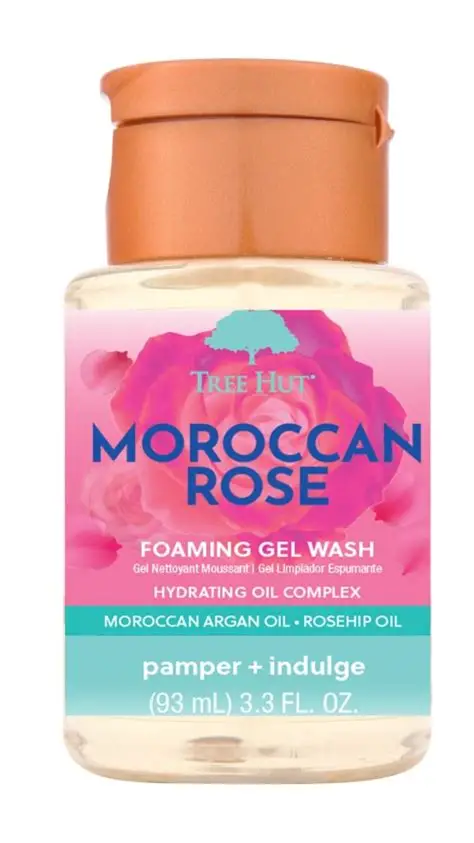 Міні-засіб гель для душу Tree Hut Moroccan Rose Foaming Gel Wash 97ml