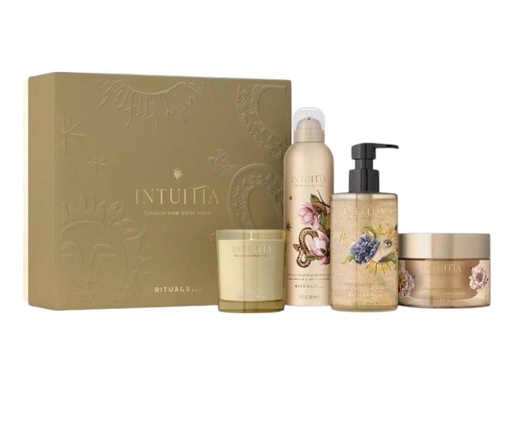 Подарунковий набір Rituals - Intuitia Rebalancing Routine Size L (пінка + крем +мило для рук + свічка)