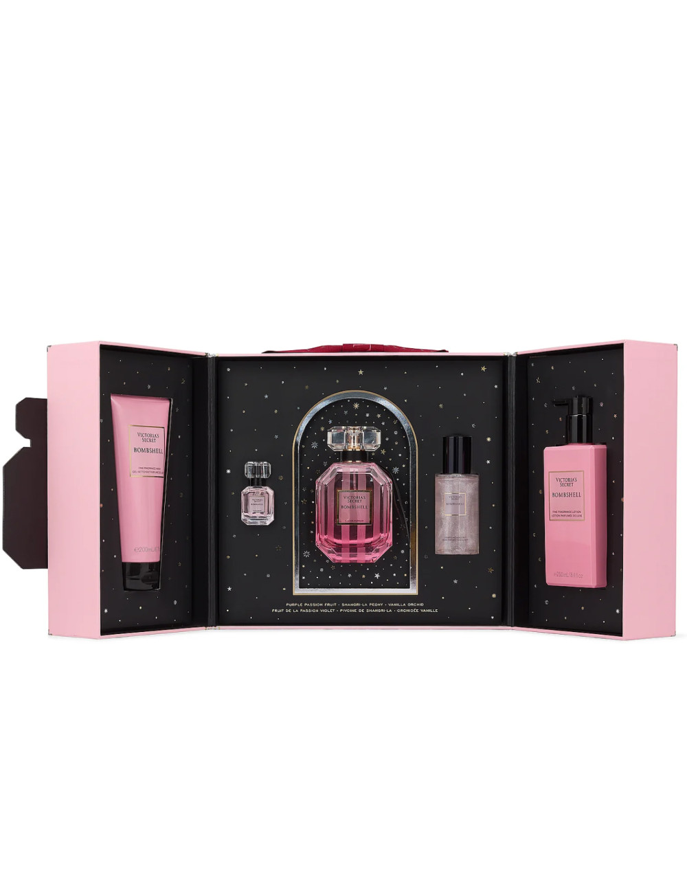 Подарунковий набір Victoria's Secret Bombshell Luxe Fragrance Gift Set 5в1