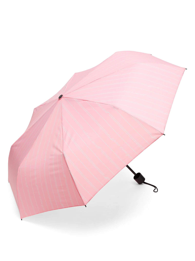 Парасолька рожева Victoria's Secret Compact Travel Umbrella
