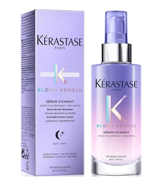 Сироватка Kérastase Blond Absolu Serum Cicanuit для відновлення пошкодженого висвітленого або освітленого волосся 90 мл