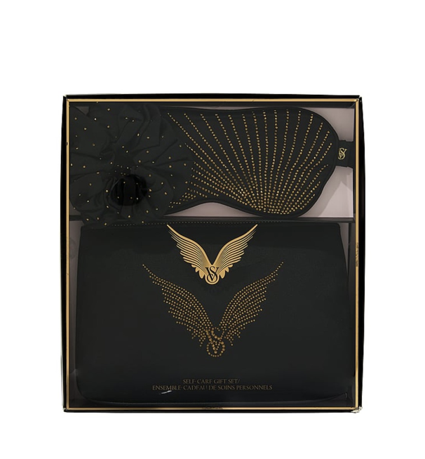 Подарунковий набір для сну Victoria s Secret 3-Piece Satin Accessories Set, Pillowcase, Eye Mask, Scrunchie