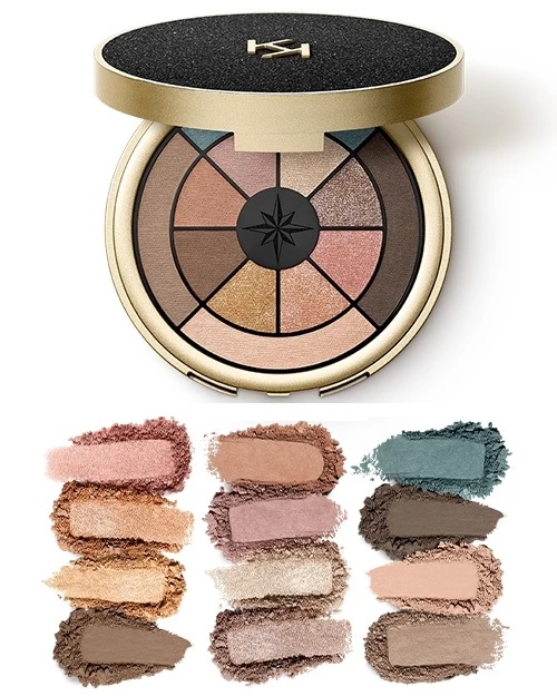 Палетка з 12 тіней KIKO Holiday Wonderlights Festive Flash Eyeshadow Palette 7,5gr